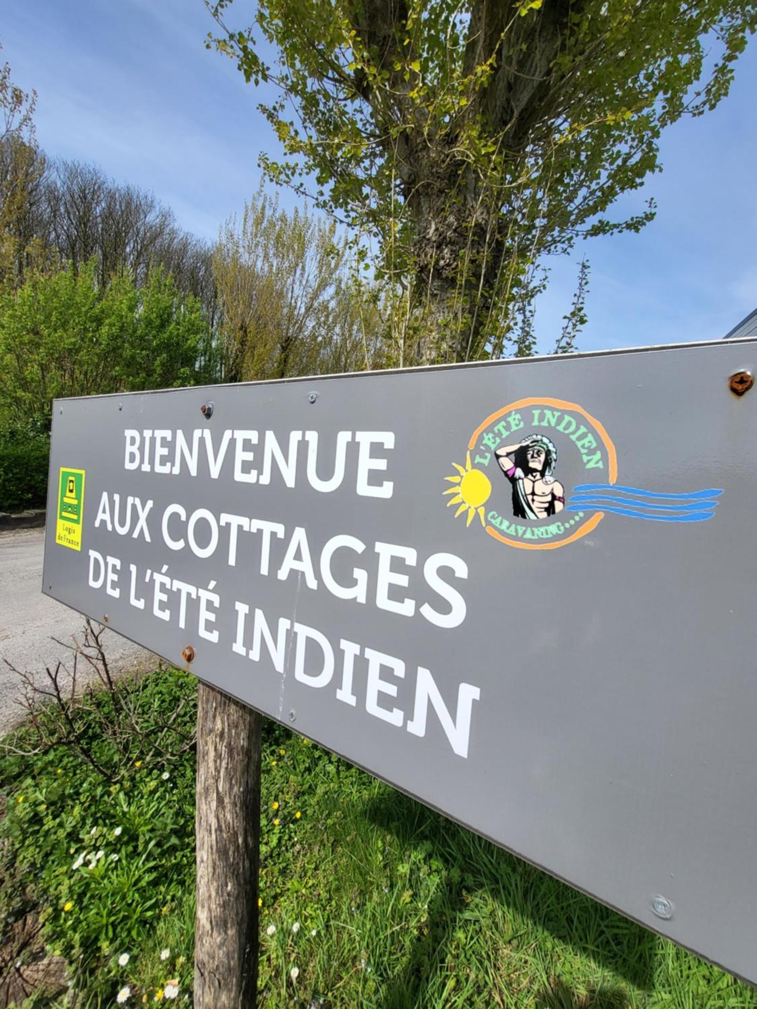 Eté indien-hôtellerie de plein air Wimereux Exterior foto